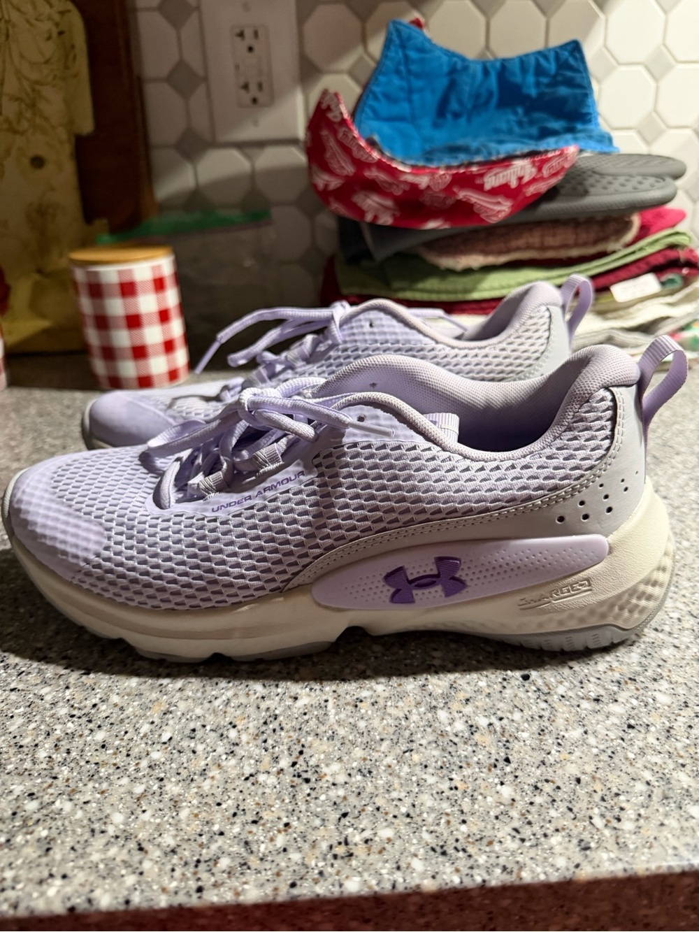 Under Armour Women's UA Dynamic Select Training Shoes Salt Purple Size 9